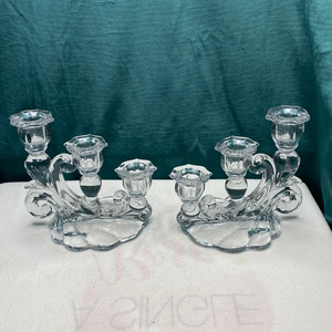 Candle holders
Rose Point‎ Clear
by CAMBRIDGE